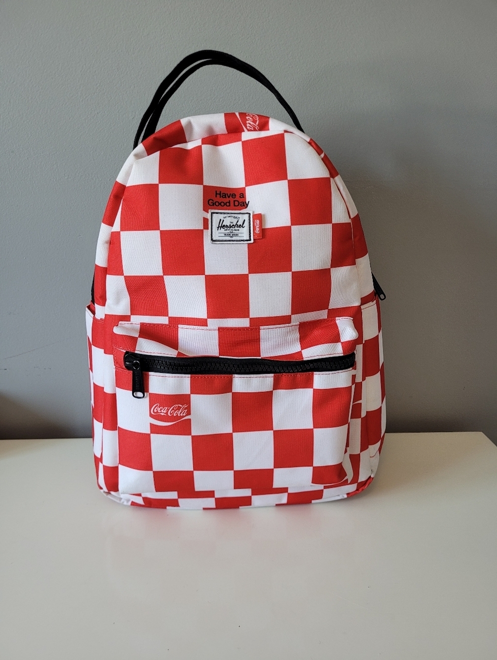 Herschel X Coca Cola Limited Edition Nova Mid-Volume Cooler Backpack, VGUC - Picture 1 of 11